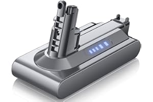 Batterie pour Dyson V10, Powtree 8000mAh Remplacement pour Dyson Batterie V10 SV12 Compatible avec V10 Absolute Animal Motorhead Cyclone Series Total Clean 206340 969352-02 Aspirateur