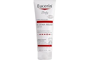 Eucerin Baby Eczema Relief Body Cream - Steroid & Fragrance Free for 3+ Months of Age - 5 Oz. Tube
