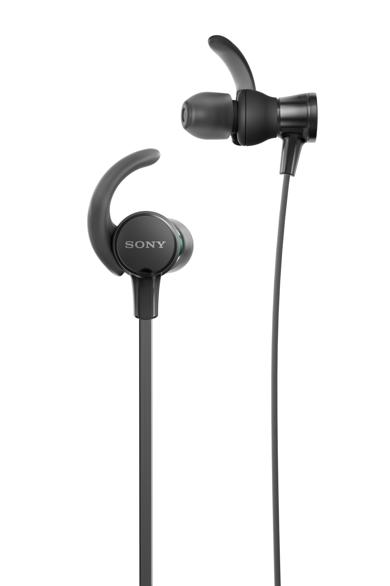 Sony MDR-XB510AS Sports Extrabass Splashproof Sports In-Ear Headphones - Black