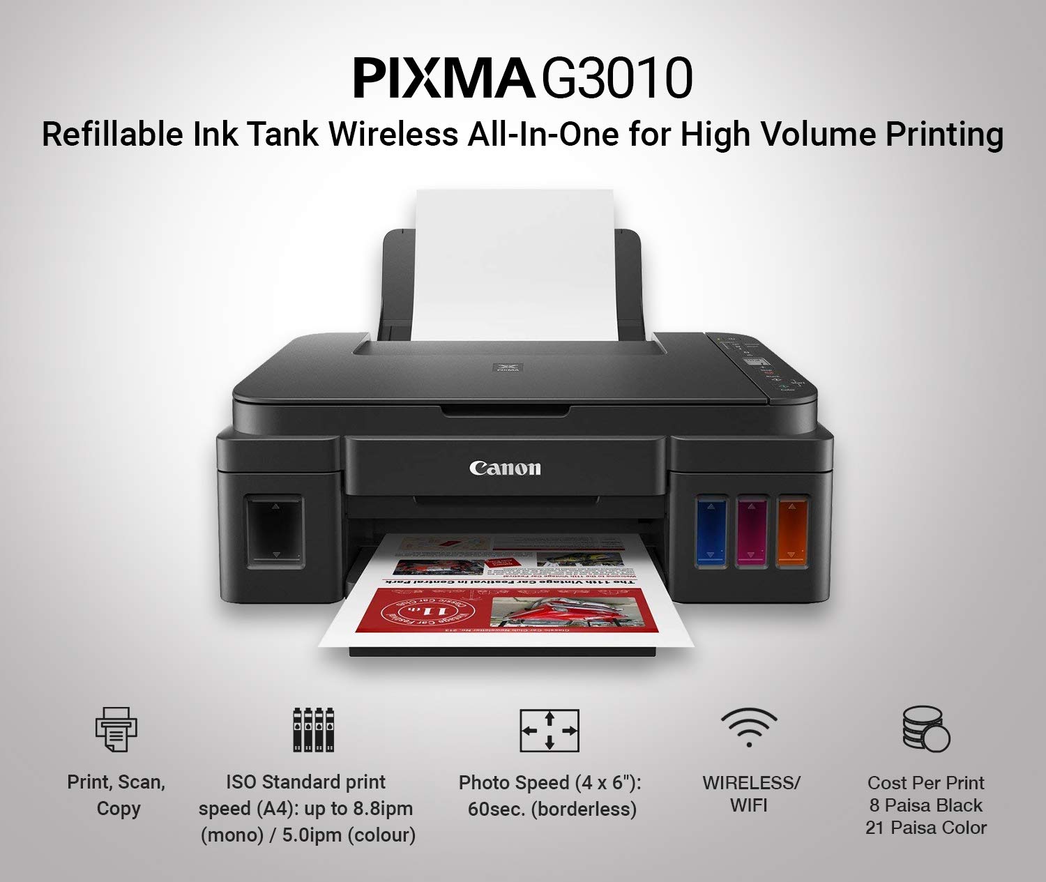 wireless colour printer price