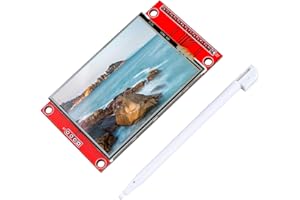 LAFVIN Módulo de pantalla táctil TFT LCD de 2,4 pulgadas, 320 x 240 SPI Serial ILI9341 con lápiz táctil, compatible con Arduino