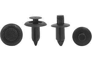 sourcingmap 20 st plast bilförsvarare dörrfästen 6 mm 7 mm hål nitar