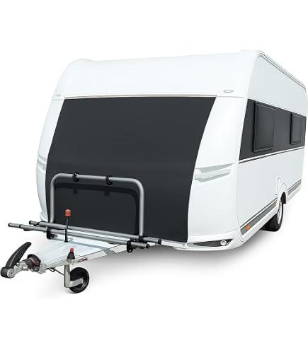 GADLANE Housse Avant Caravane Universelle - Imperméable Avec LEDs Et Bandes Réfléchissantes