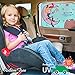 Produktbild Auto Sonnenblenden für Kinder - Auto-Sonnenschutz für Seitenfenster (1 Stück) - Schutz vor schädlichen UV-Strahlen, Baby Autosonnenschutz passt Universell (little star)