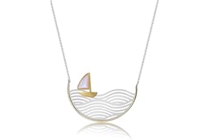 Lotus Fun S925 naszyjnik ze srebra wysokiej próby wisiorek kreatywny naszyjnik żaglówka ręcznie wykonany unikatowa biżuteria dla kobiet i dziewcząt