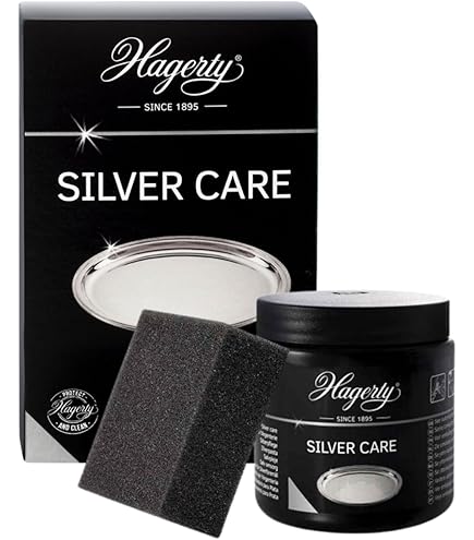 Hagerty Set 2x Silver Bath Bain nettoyant pour l'argent avec protection anti-oxydation de 580 l