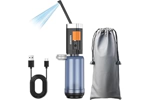 ‎VITCOCO Po Dusche - VITCOCO Elektrischer Tragbarer Bidet mit 400 ml Wassertank - 2 Druckmodi Podusche für Frauen und Männer - Wiederaufladbare Intimdusche für Wochenbett, Perioden, Geburt und Reisen, Schwarz