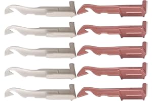 QUNCLAY SM SunniMix 10x Knitting Hooks 48-Needle Knitting Machine Accessories Yarn Threader DIY Hand Weaving Knitting Loom Replace Parts Crochet Components