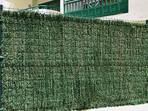 EasyHedging Künstliche Nadelbaumhecke/Sichtschutz, Rolle 3 x 1 m, verschönert unansehnliche Bereiche und bietet schnellen Sichtschutz - 8