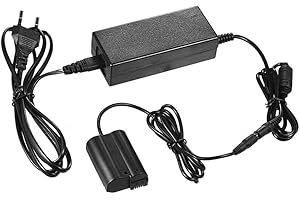 Andoer EH-5 Plus EP-5B Netzteil DC-Koppler Kamera Ladegerät Ersetzen für EN-EL15 für Nikon D7000 D7100 D7200 D7500 D500 D610 D750 D800 D810 D850