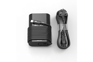 RIABWWOX 45W 65W USB C Laptop Charger for Dell Latitude 5420 7410 7420 5520 5530 5540 7330 7340 7430 7530 7440 7320 7390 5430 5320 5440 3440 3540, XPS 13,Chromebook 3100,Fast Type C Computer Power Cord Adapter