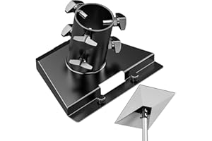 APCUWCQ Starlink Gen 3 Rohradapter, Starlink Gen 3 Halterung, Starlink Pole Mount, witterungsbeständige Aluminiumlegierung, Starlink Montageset für Starlink Standard Dish V3 Rohr nicht im Lieferumfang