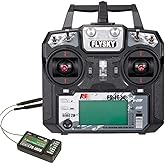 FLYSKY FS-i6X 10CH 2.4GHz RC Verici Denetleyici ile iA6B Alıcı Y&uuml;kseltme Kablosu RC Tekne Yarışı Drone i&ccedil;in