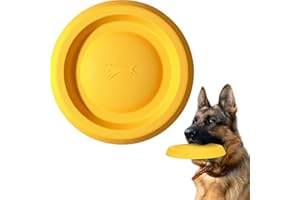JACKANNA Hundefrisbee, Interaktiver Zugring für Hunde, Wasserspielzeug Hund, Wasser Frisbee Hundespielzeug Unzerstörbar, Beiß- und Kauspielzeug für Haustier(Frisbee)