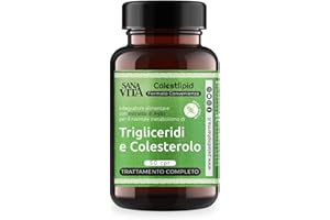 Sanavita - Colestlipid Integratore Alimentare, 50 Compresse per il controllo del metabolismo dei trigliceridi e del colesterolo - Monakolina K e Coenzima Q10
