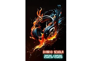 Diario Scuola 2025 2026 Gamer Giornaliera: Agenda Scolastica 25/26 | Per Ragazze e Ragazzi Da Settembre 2025 a Luglio 2026 | per Studenti di Scuole Elementari, Medie, Superiori | Gaming, Console