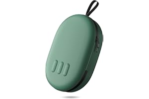 ZOZOVR Tragetasche für Meta Quest 3S/3, kompatibel mit Battery Elite Strap, Controllern und anderem Zubehör, Hartschalenetui mit hervorragendem Schutz für Reisen Grün