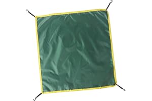 Harilla Rainproof Fits 3-4 Person Automatic Tent Tarp Tent Top Cover Lightweight Waterproof Sunproof Portable for Backpacking Hiking Travel,Green-110 * 110cm