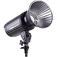 DIGITEK® (DCL-150W Combo) 150W Professional Continuous LED Video Light with 18CM Reflector, AC Support, 5600K Color Temp Control, 95 CRI, 13500 Lumen, Ideal for Streaming, Vlogging, Reels & Interview.
