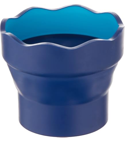 Faber-Castell - Coffret de pinceaux à manche souple, 4 pièces | Pinceaux de peinture avec manche ergonomique souple pour l'école et les projets créatifs