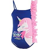 Fırfırlı Unicorn Kız &Ccedil;ocuk Mayo