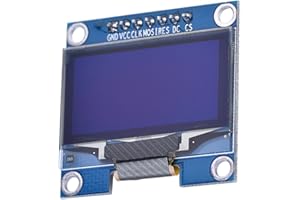 HiLetgo 1.3" SSH1106 SPI OLED LCD Display 128x64 OLED Display Module for Arduino AVR PIC STM32 51 Raspberry Pi