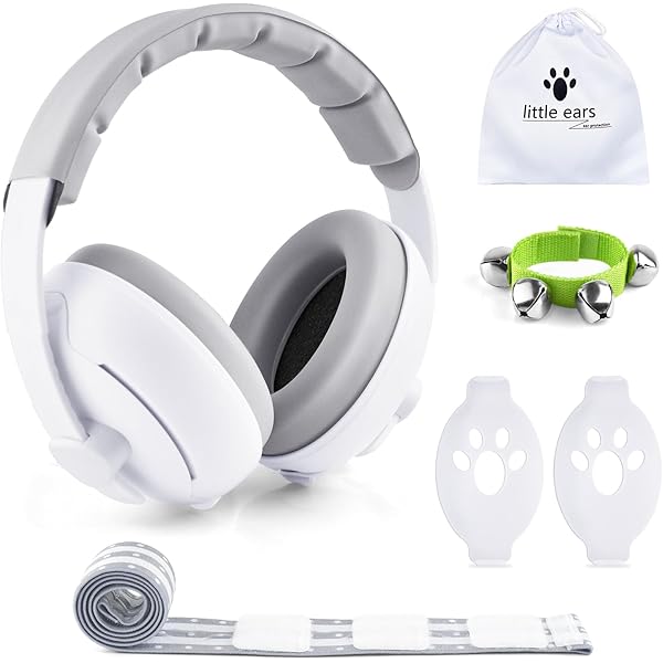 Cuffie Antirumore Neonato Auvstar 2in1 | Paraorecchie Regolabili, Protezione Udito Per Bambini 1-48 Mesi - Foto 5