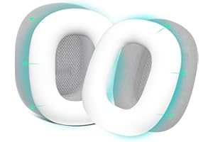 SOULWIT Silikon Schutz Abdeckungen Hülle für Apple AirPods Max Ohrpolster Polster, Schweißfest Schutzhülle hüllen, Leicht Waschbar Abdeckungsschutz für Ohrmuschel, Zubehör für AirPods Max