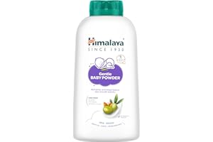 Himalaya Gentle Baby Powder 400g | Keeps baby's skin smooth & dry with natural goodness | Olive Oil, Almond Oil & Yashad Bhasma | No.1 Baby Powder Brand | No.1 Dr. Recommended | 99% NOI