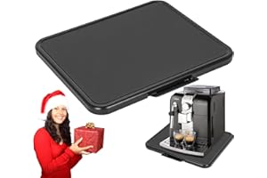 WHALEME Kitchen Appliance Sliding Tray - Coffee Maker Slider with Rolling Wheels Under Cabinet Countertop Storage Organizer Moving Caddy Extra Wide for KitchenAid Stand Mixer Air Fryer Toaster Blender