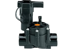 SUINGA Rainbird ZX12100D - Electroválvula, Hembra, 3/4", Especial riego/Goteo, Color Negro