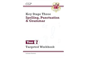 New KS3 Year 7 Spelling, Punctuation and Grammar Targeted Workbook (with answers) (CGP KS3 Targeted Workbooks)