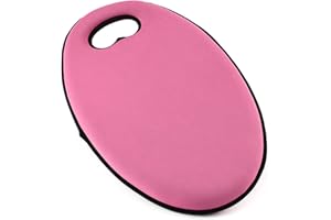Lazyspace Thick Kneeling Pad,Garden Kneeler,Comfortable Neoprene Garden Kneeler,Padded Cushion Seat W/Handle High Density Memory Foam-For Gardening, Weeding Baby Bath,DIY, Exercise Workout Pink