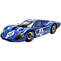 Shelby Collectibles 1967 Ford GT MK IV Le Mans #4, Blue
