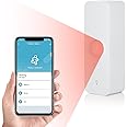 eMylo Zigbee Motion Sensor, White, Battery Powered, 20ft Range, Compatible with Alexa and Google Assistant, Model ZP01