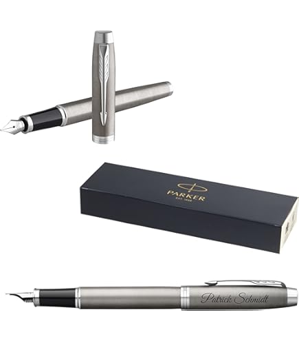 Set Penne Parker IM Professionals - Stilografica E A Sfera, Incisione Personalizzata, Confezione Regalo - Foto 11