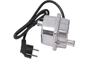 DEMERAS Riscaldatore motore, preriscaldatore per auto con avviamento a freddo 1500 W con connettore a T per 1,5 litri per camion