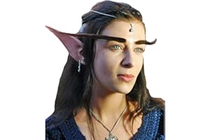 NET TOYS Lange Feenohren Spitzohren Elfenohren Elbenohren Märchen Latex Ohren Körperteil Imitat