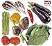 Produktbild 1art1 60025 Kochkunst - Buntes Gemüse Wand-Tattoo Aufkleber Poster-Sticker 48 x 46 cm