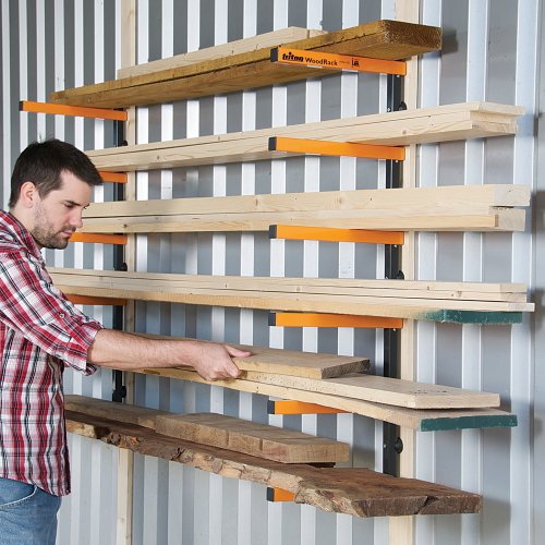 Triton 330190 Kragarmregal für Holzlagerung - 3
