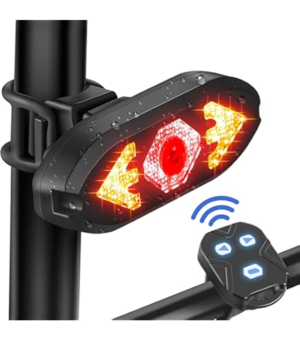 Phare Vélo Cœur LED - Sécurité Et Style Pour Vos Balades Nocturnes