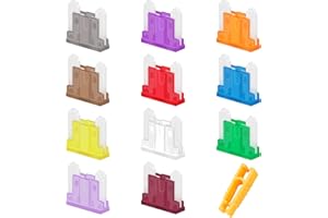 JatilEr Car Fuses Blade 30 Pcs, Automotive Replacement Fuses 2A-40A with Safety Puller for Car, Truck, Motorbike