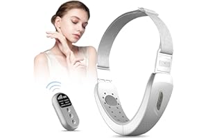 NVKHG Elektrisches V-Face Shaping Massager, Intelligentes V-Gesichtsmaschine, Rot Blaue Face Lifting Gerät Phototherapie Gesichtsmassagegerät, Doppelkinn Dekompression Reparatur Protektor Jawline Trainer