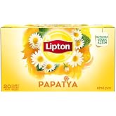 Lipton Papatya Bitki Meyve &Ccedil;ayı, 20'li