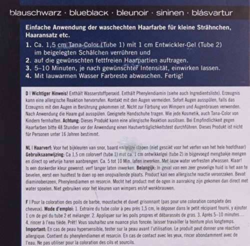 Tana Color Haarfarbe Blauschwarz - 6