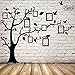 Produktbild Inovey 2,5 Mt Abnehmbare Speicher Baum Bilderrahmen Tapete Foto Wandaufkleber Dekor Vogel Zimmer Wand Schwarz