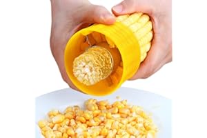 Iceblueor Lot de 2 outils de décapage de maïs multifonction pour la maison et la cuisine