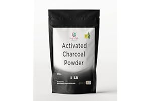 YOGI’S GIFT – CELEBRATING HEALTH Activated Charcoal Powder Food Grade 454 grams, Grounded Activated Charcoal Powder for Drinks, Smoothies, Teeth, Skin & Soap Making, 100% Natural Detoxifier, Coconut Shells Based, Yogi's Gift®