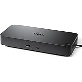 Dell Pro Dock WD25 Bağlantı İstasyonu - 100W Şarjlı USB-C, 4 Ekranı Destekler, 2X DP 1.4, HDMI 2.1, 6 USB Bağlantı Noktası, 2