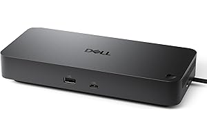 Dell Pro Dock WD25 – USB-C Docking station with 100W Charging, 4 Display Support, 2x DP 1.4, HDMI 2.1, 6 USB Ports, High-Speed 2.5 Gigabit Ethernet, Sustainable Compact Design